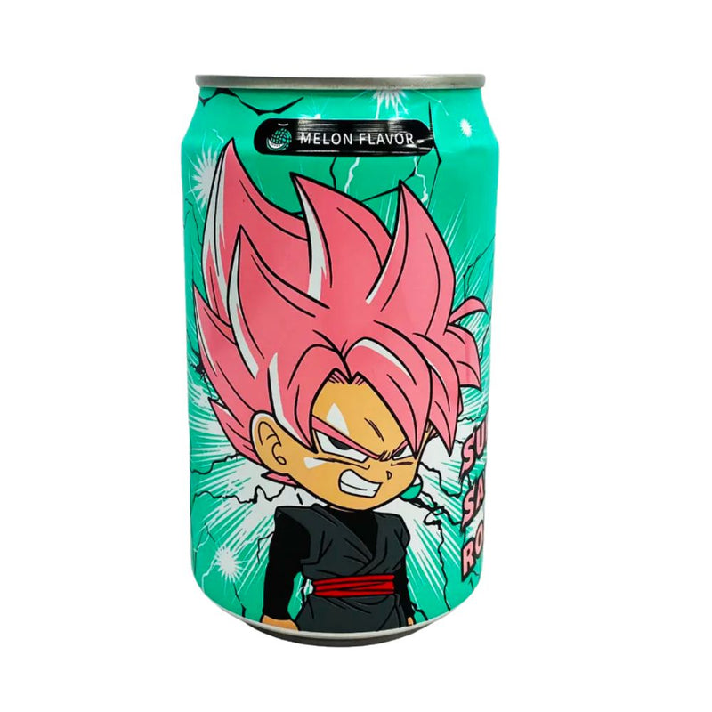 Confezione da 330ml di bevanda al gusto melone Ocean Bomb Super Sayan Rose