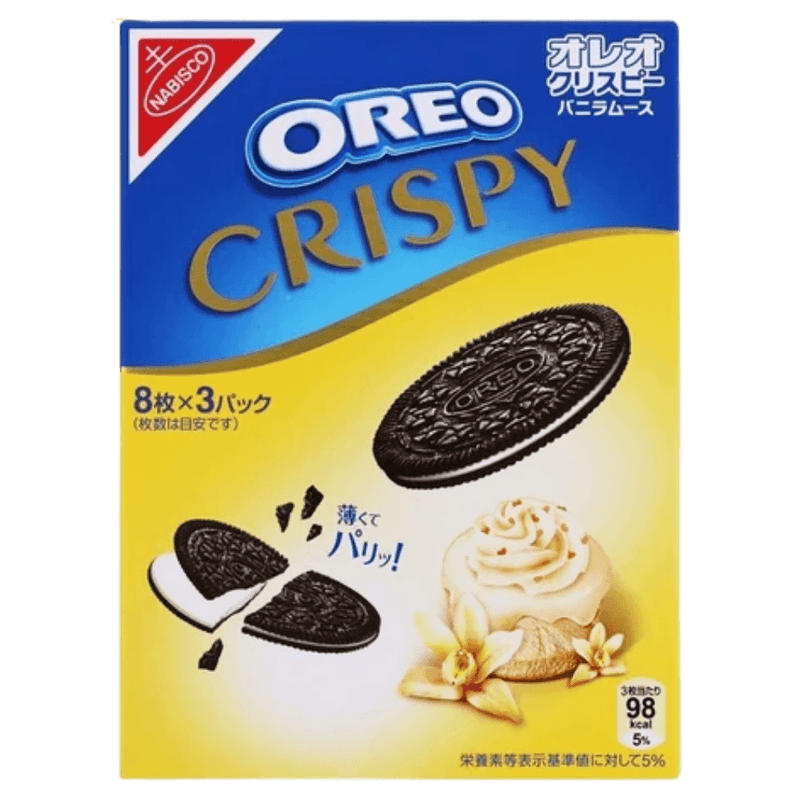 Oreo Crispy Vanilla Mousse