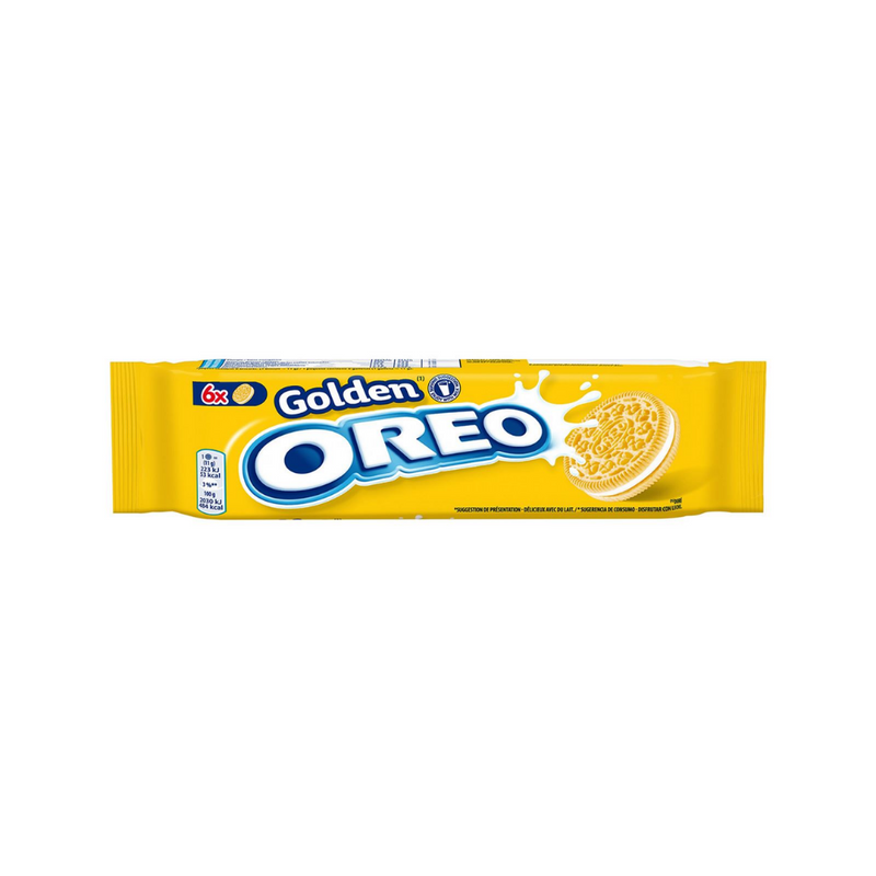 Oreo Golden, galletas rellenas de crema de vainilla 66g