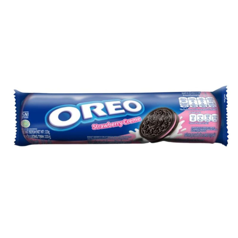 Oreo Strawberry Creme 123.5g