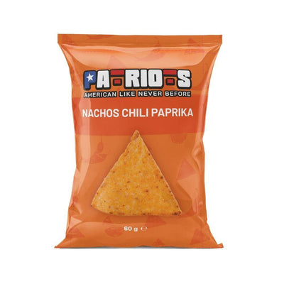 Patriots Nachos Chili Paprika, nachos alla paprika da 60g