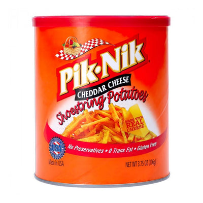 Pik Nik Cheddar Cheese Shoestring Potatoes