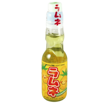 Pineapple Ramune soda