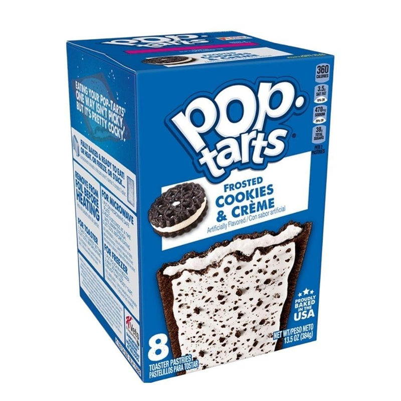 Pop Tarts Frosted Cookies and Creme