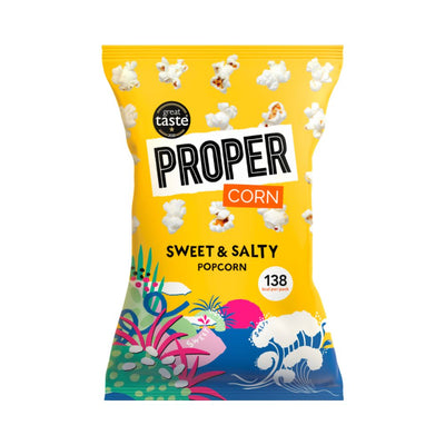 Confezione da 30g di popcorn dolci Proper Corn Sweet&Salty Popcorn