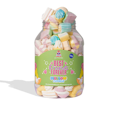 Mallow Jumble “Best Friends Forever”, a jar of marshmallows to compose with your favorite flavors