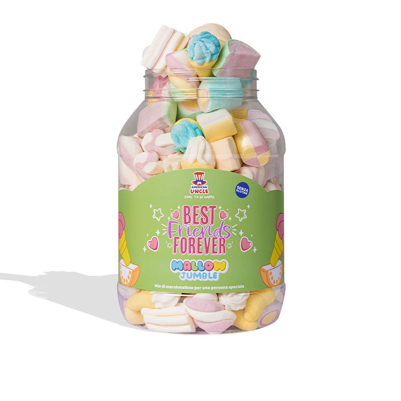 Mallow Jumble “Best Friends Forever”, tarro de malvaviscos para mezclar y combinar con tus sabores favoritos