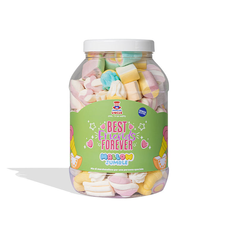 Mallow Jumble, a jar of marshmallows to compose with your favorite flavors