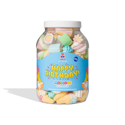 Mallow Jumble, a jar of marshmallows to compose with your favorite flavors