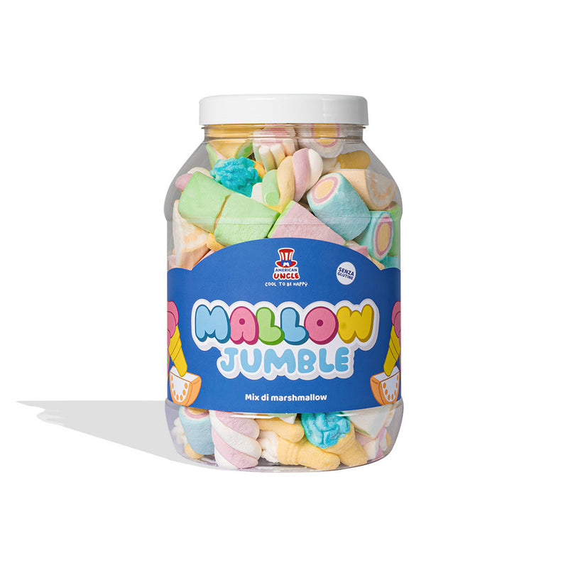 Mallow Jumble, a jar of marshmallows to compose with your favorite flavors