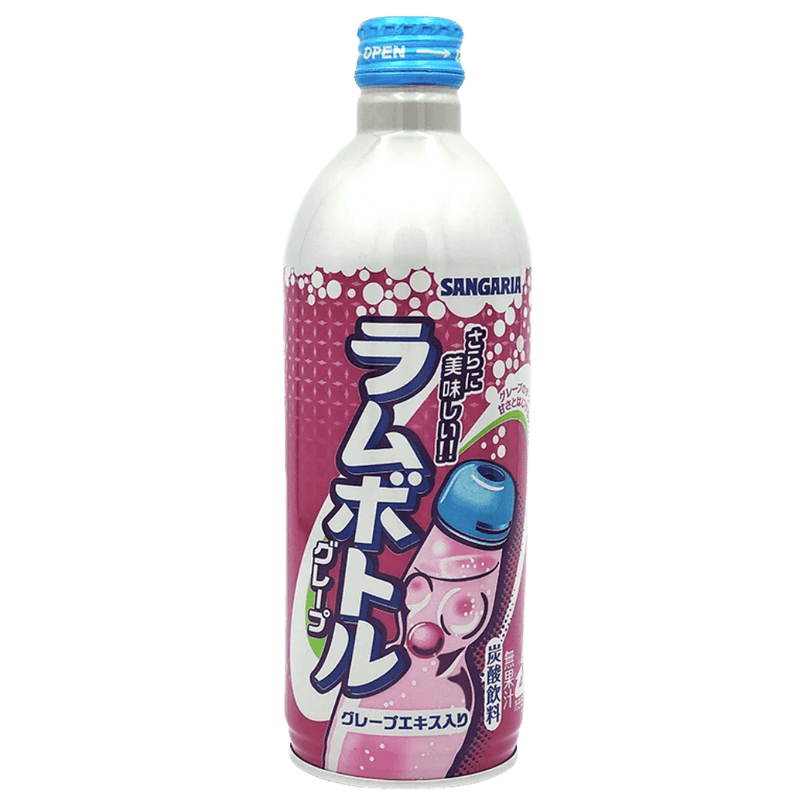 Sangaria Grape Ramune Soda, soda all&