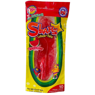 Slaps Lollipops Palentas Watermelon Sandia 100g