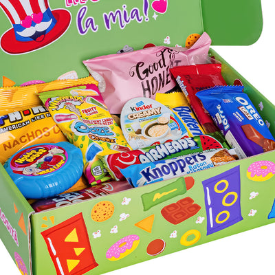 Snack Box “Best Friends Forever”, surprise box of 20 sweet and savoury snacks and drinks for your best friend