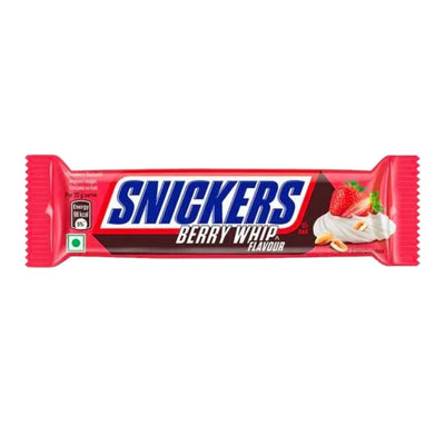 Confezione da 40g di barretta alla fragola Snickers Berry Whip Flavor