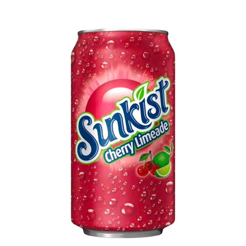 Confezione di soft drink Sunkist Cherry Lemonade da 355ml