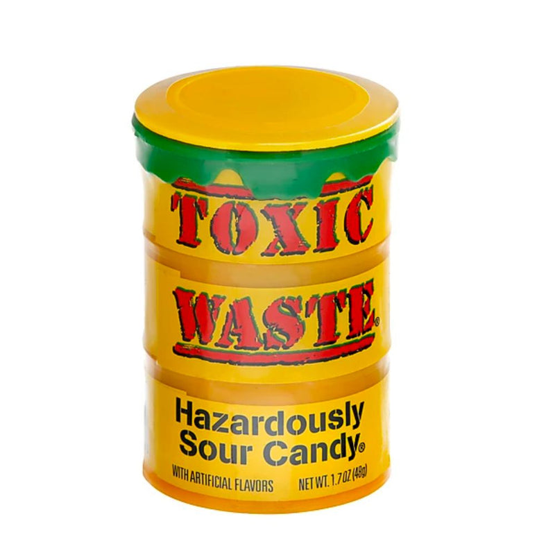 Confezione da 48g di caramelle aspre alla frutt Toxic Waste Hazardously Sour Candy