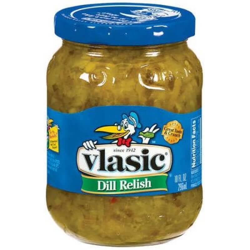 Vlasic Dill Relish, condimento al cetriolo da 296 ml (1954214051937)