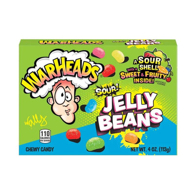 Warheads Sour Jelly Beans 113g