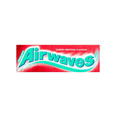 Confezione da 14g di gomme da masticare alla ciliegia e menta Wrigley Airwave Cherry Menthol