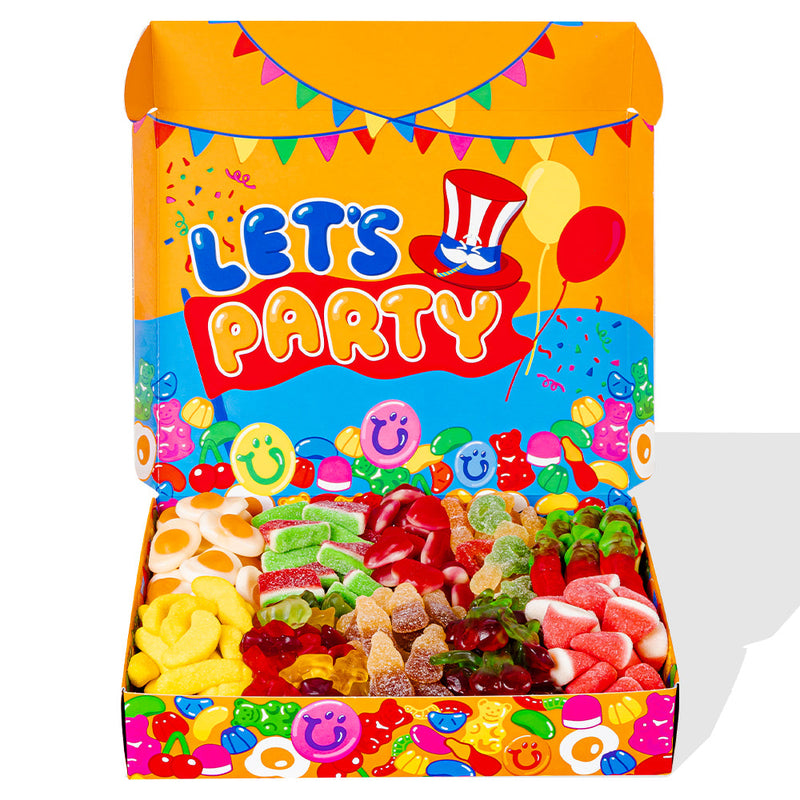 Wunnie box “Happy Birthday”, la Candy box da comporre con le caramelle gommose preferite del festeggiato