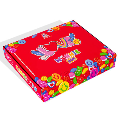 Wunnie box Love, la caja de caramelos para componer con las gomitas favoritas de tu media naranja 