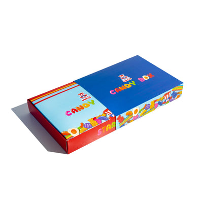 Candy box community selection, scatola di caramelle gommose da 1 kg, 10 gusti