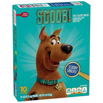 Betty Crocker Scooby-Doo! Fruit Snack, caramelle alla frutta da 226g (4760285446241)