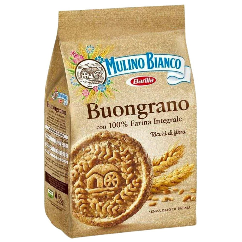 Confezione da 350g di biscotti integrali Buongrano Mulino Bianco