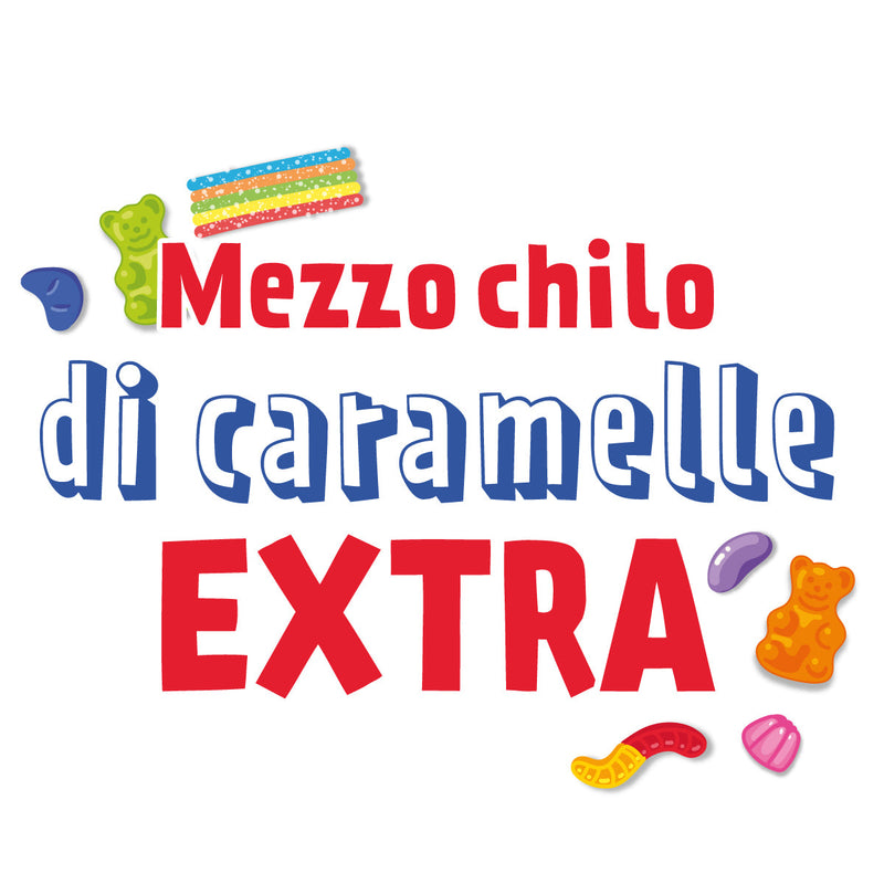 Mezzo chilo di caramelle extra