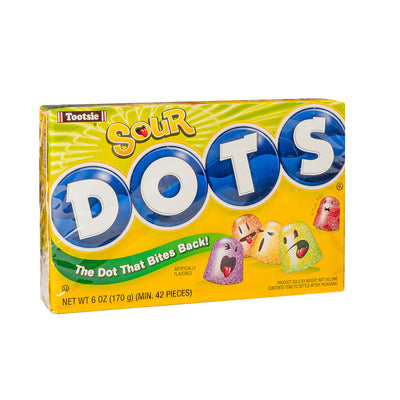 Confezione da 170g di caramelle aspre Dots Sour