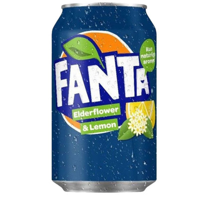 Confezione da 330ml di bevanda al sambuco e limone Fanta Elderflower