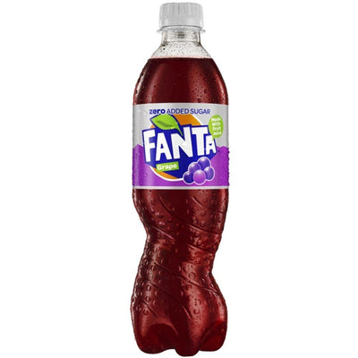 Fanta Grape Zero, bevanda all'uva da 500ml