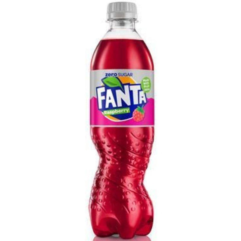 Fanta Raspberry Zero, bevanda al lampone da 500ml (4722087723105)