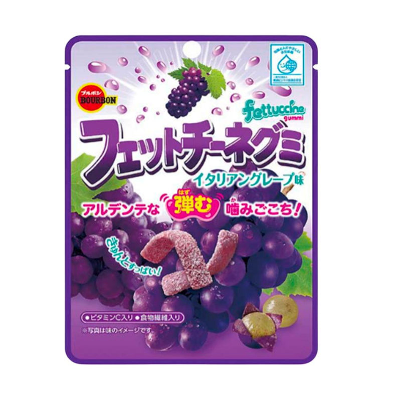 Fettuccine Gummy Italian Grape, 50g grape flavoured gummy candies