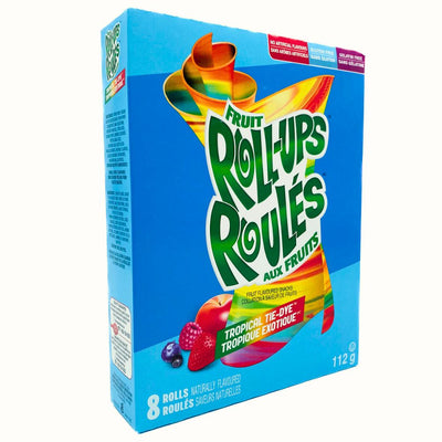 Confezione da 112g di caramelle alla frutta Fruit Roll Ups Tropical