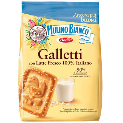 Confezione da 350g di biscotti Galletti Mulino Bianco