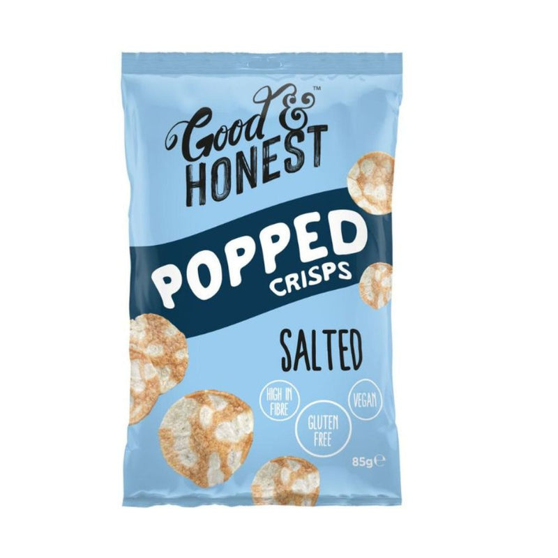 Confezione da 85g di snack salato good honest salted