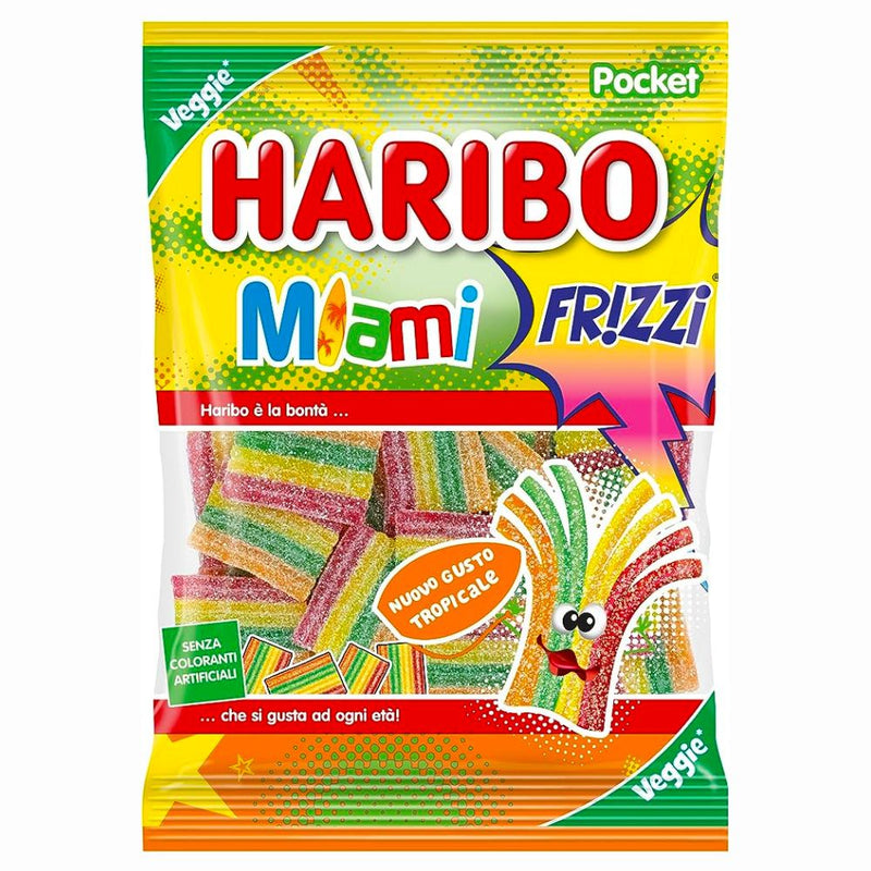 Haribo Miami, gomitas arcoiris 100g