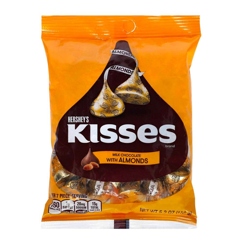 Confezione da 150ml di cioccolatini al latte con mandorle Hershey&