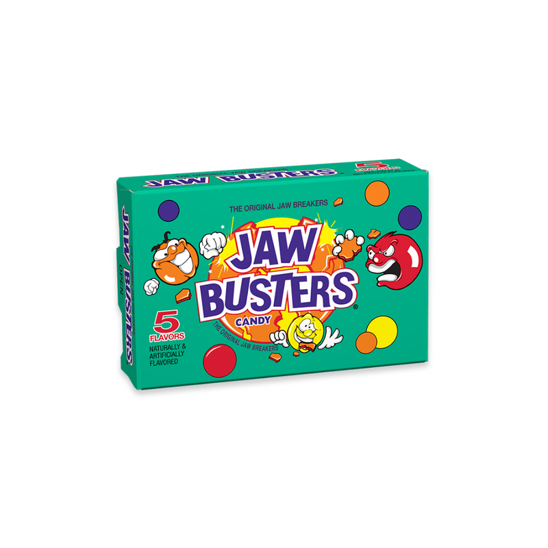 Jawbusters, gomitas de frutas de 23 g