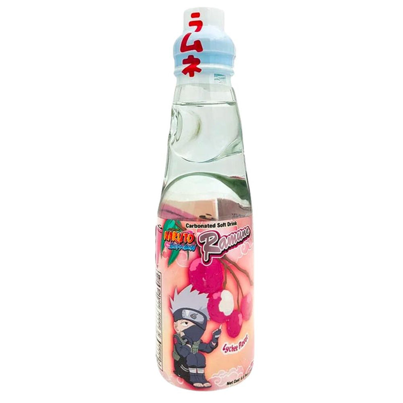 Kakashi Ramune Lychee, 200ml lychee flavored drink