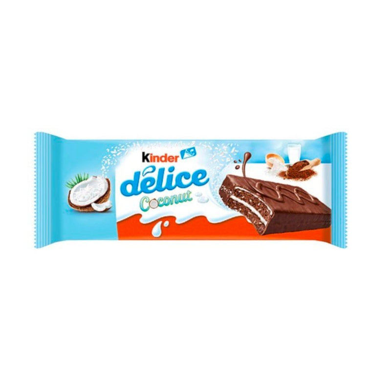 Kinder Delice Coconut, 37g chocolate and coconut snack