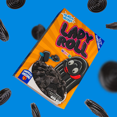 Wunnie Lady Roll, 1kg Liquorice Box