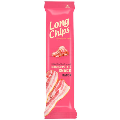 Confezione da 75g di patatine lunghe al bacon Long Chip Bacon