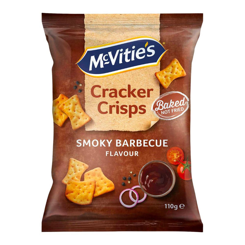 Confezione da 110g di cracker al barbecue McVitie&