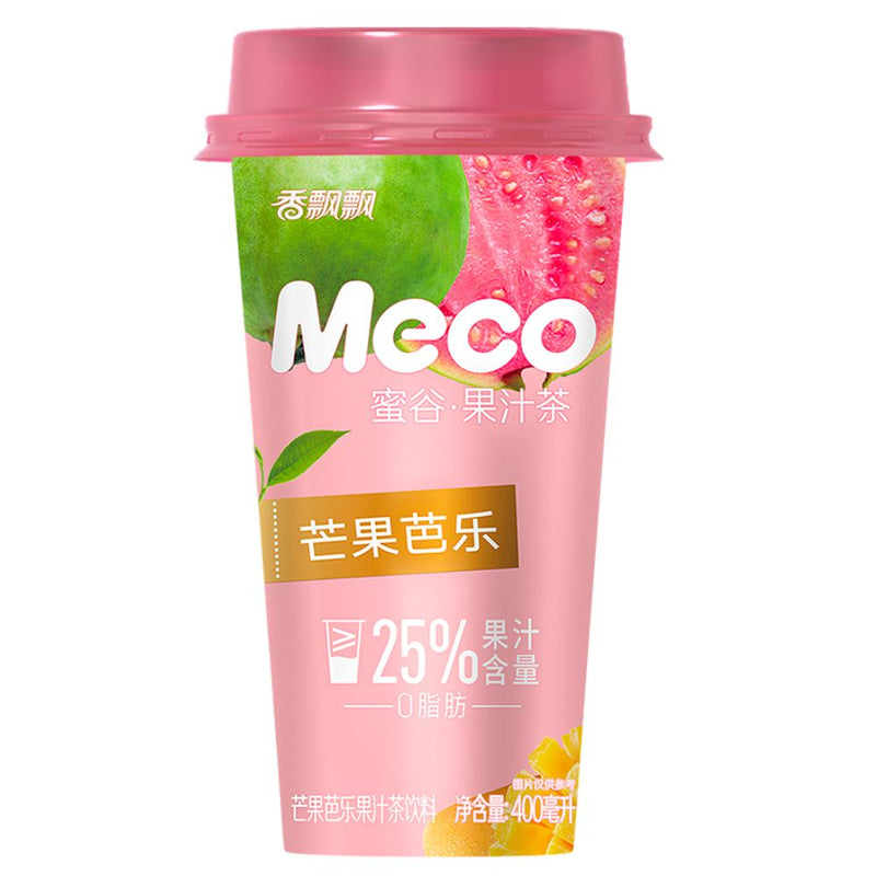 Confezione da 400ml di tè al mango e al guava Meco 