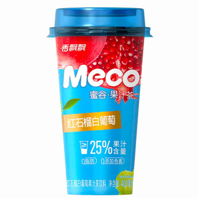 Confezione da 400ml di tè alla frutta Meco Pomegranate and Grape