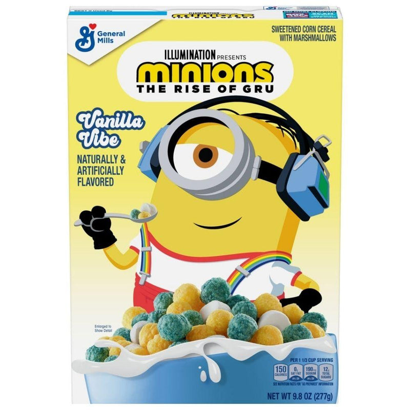 Minions Vanilla Vibe Cereal, cereli alla vaniglia da 277g