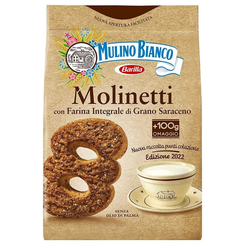 Confezione da 800g di biscotti Molinetti Mulino Bianco