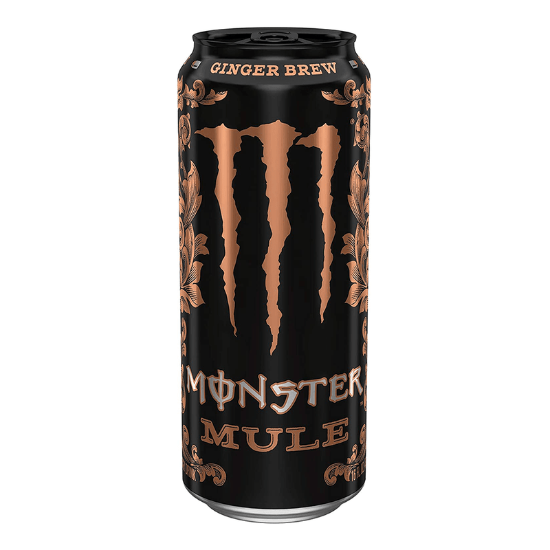 Monster Mule Ginger Brew, energy drink al lime e zenzero da 473ml (4615361331297)